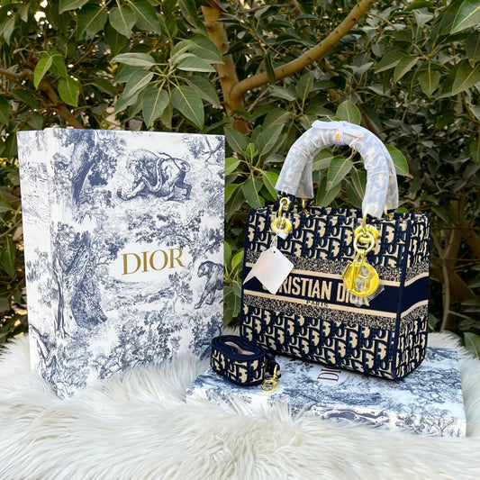 ZEVIRA'S C--D Embroidered Premium Tote – Master Quality (Black)