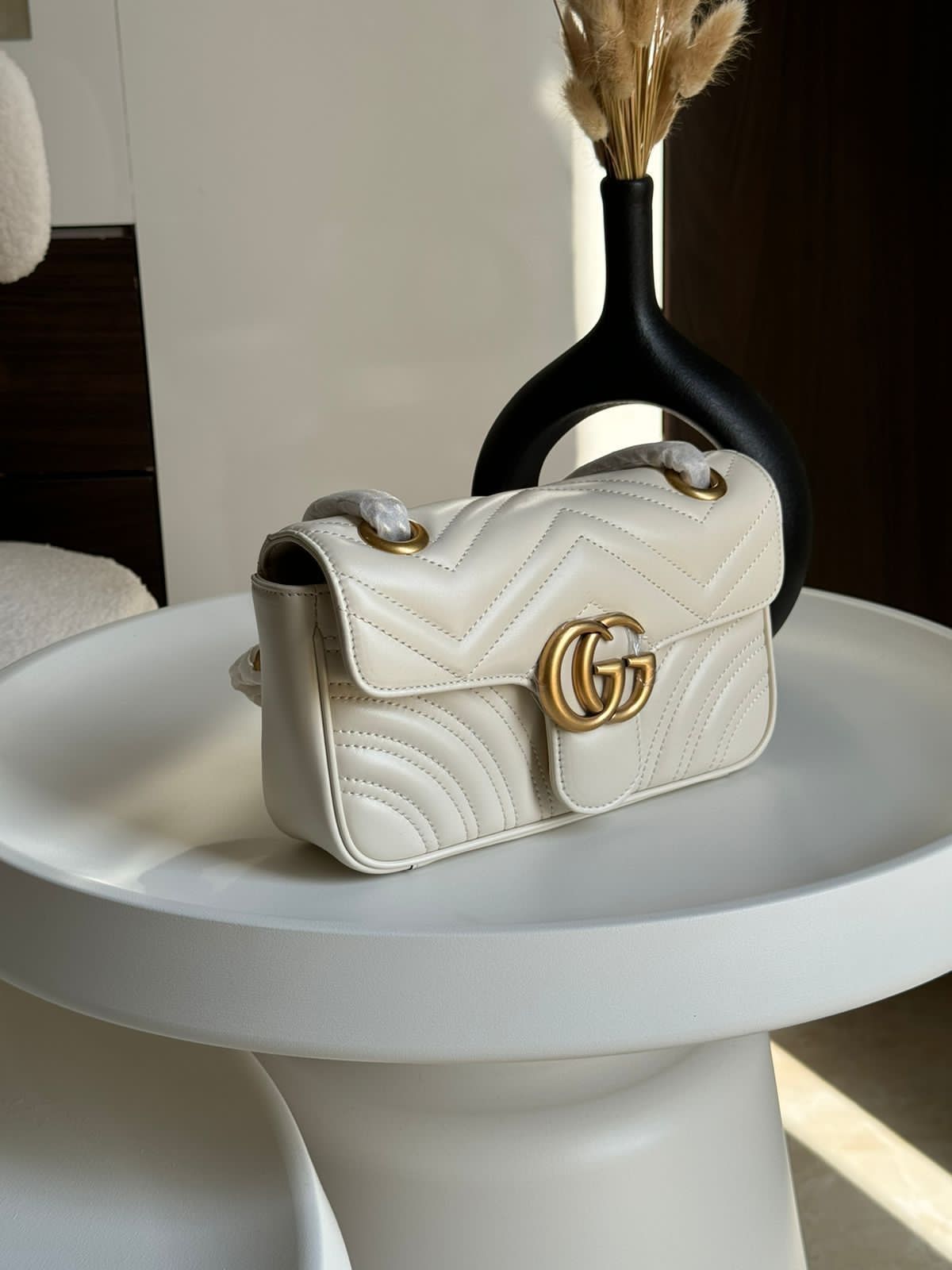 ZEVIRA'S G-U-C-C-I Marmont 04 (White)