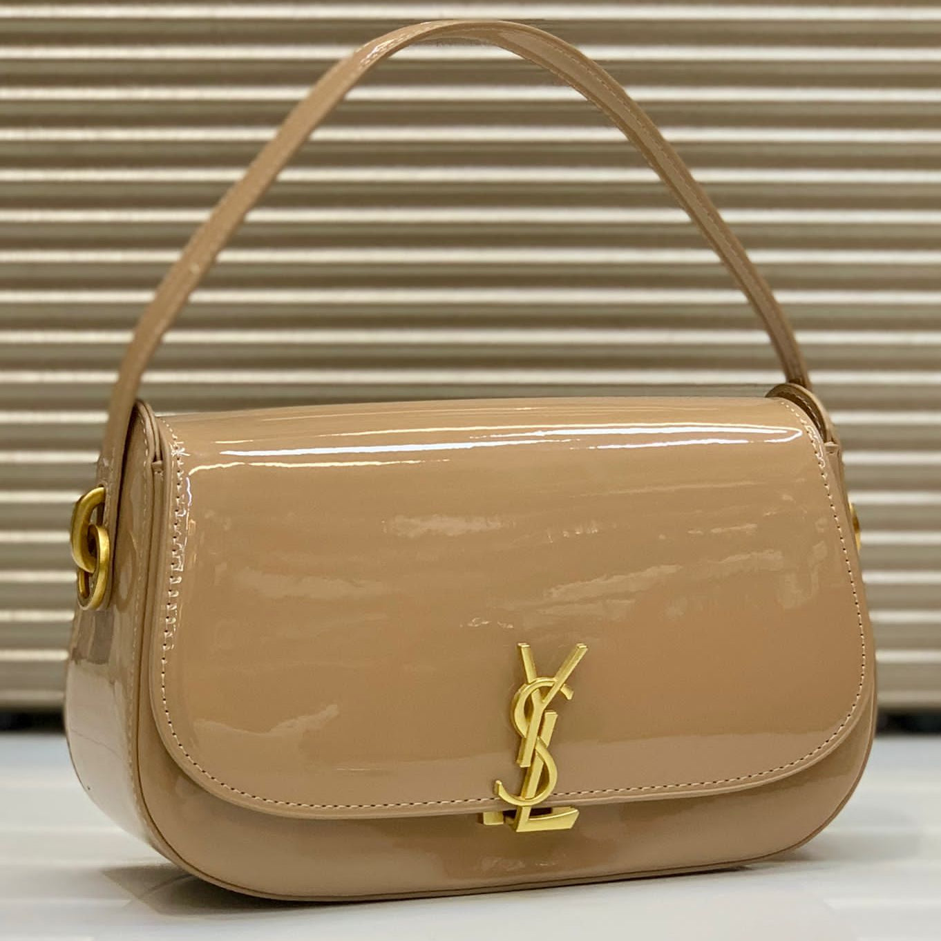 ZEVIRA'S Premium Y-S-L Crossbody 07 (Beige)