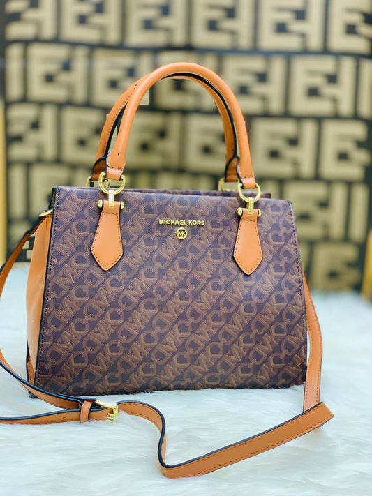 ZEVIRA'S M--K Handbag (Brown)