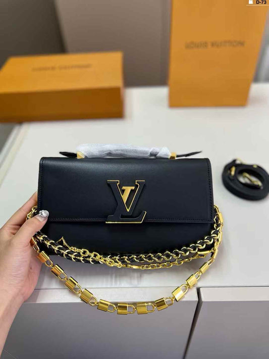 ZEVIRA'S L--V Wallet On Chain Capucines (Black)
