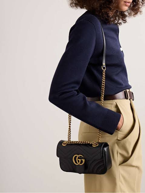 ZEVIRA'S G-U-C-C-I Marmont 04 (Black)