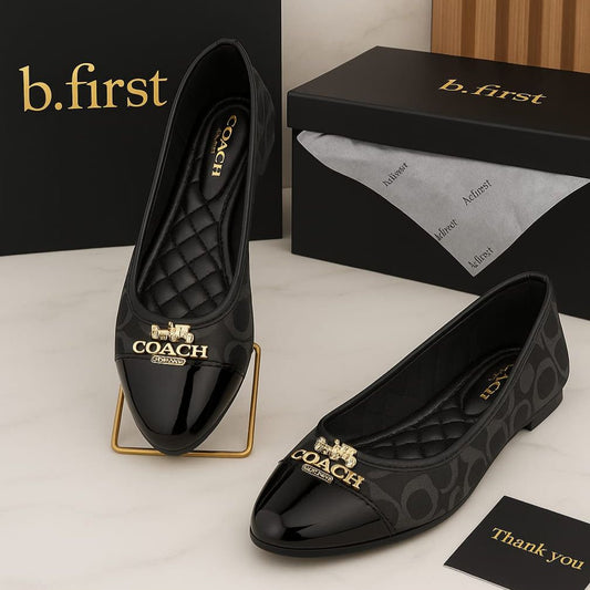 ZEVIRA'S C-O-A-C-H Pumps (Black)