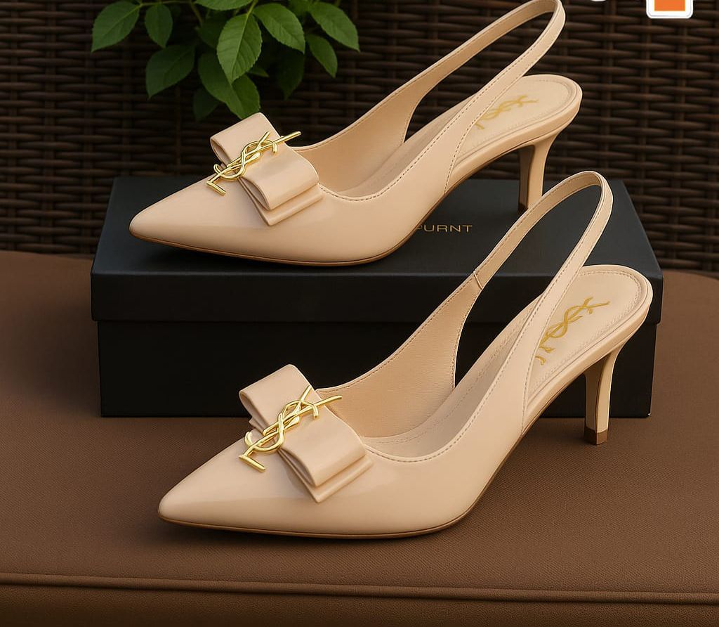 ZEVIRA'S Y-S-L Classic Heel Pumps (Fawn)