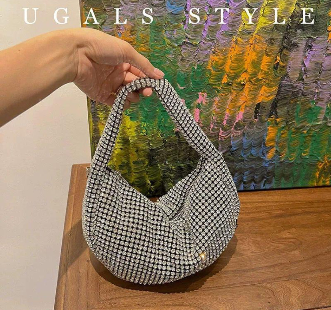 ZEVIRA'S Stones Crossbody (Silver)