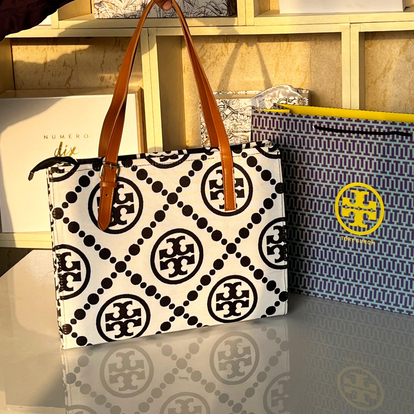 ZEVIRA'S T-B Premium Handbag (Double Print)