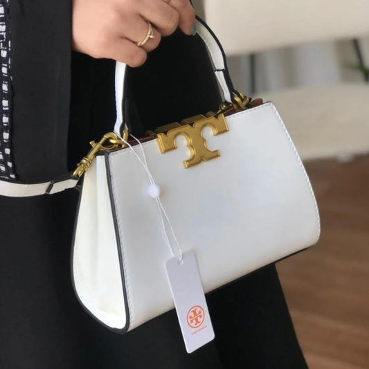 ZEVIRA'S T-B Premium Crossbody (White)