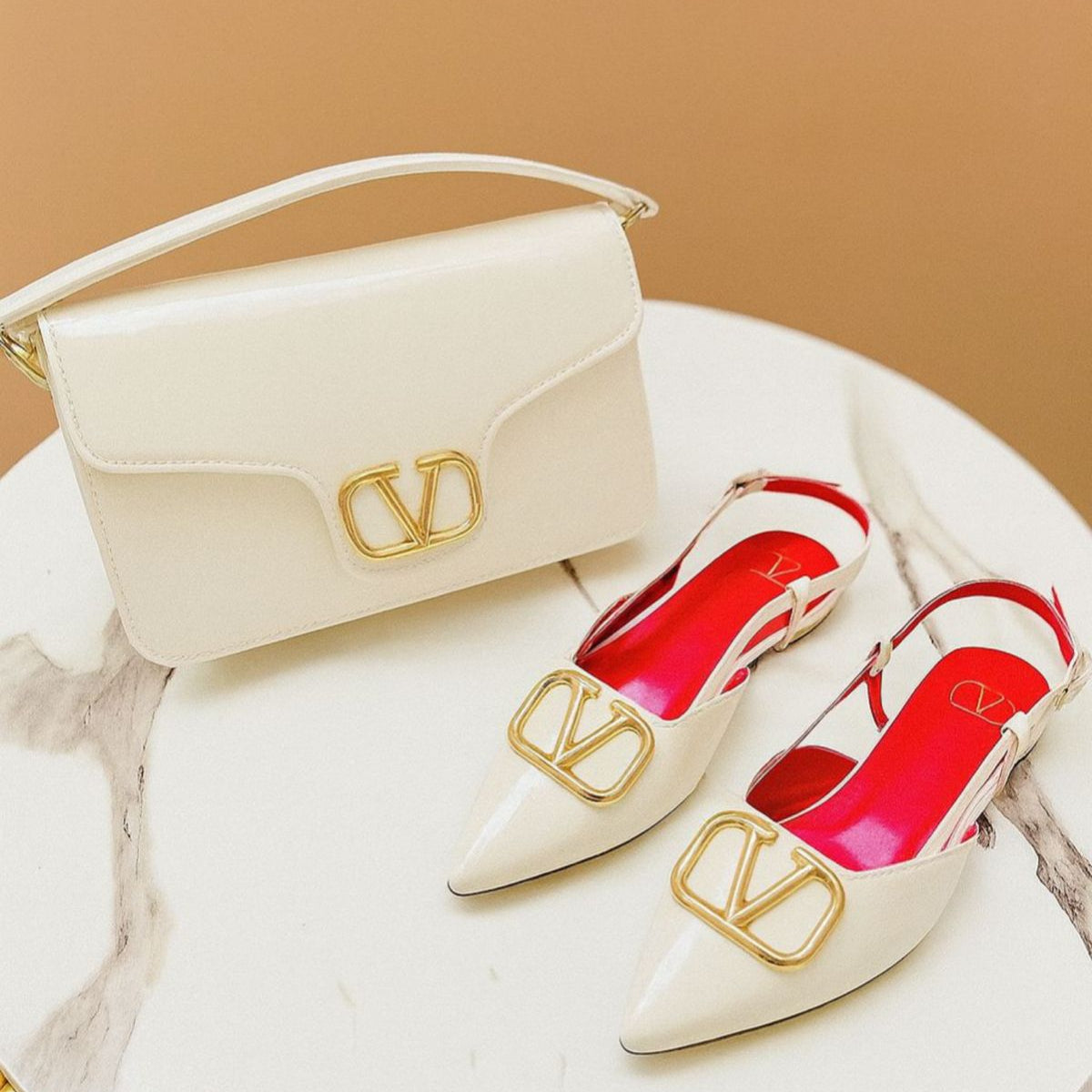 ZEVIRA'S V-A-L-E-N-T-I-N-O Combo (White)