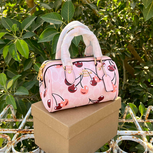 ZEVIRA'S Stylish C-O-A-C-H Crossbody (Pink)