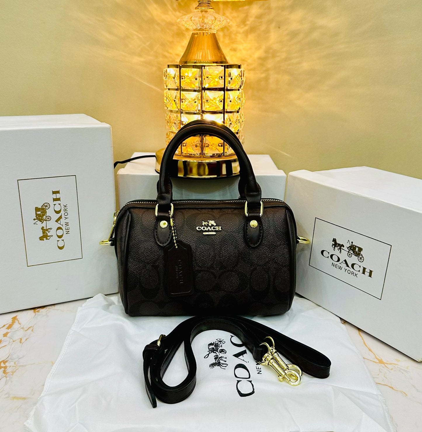 ZEVIRA'S C-O-A-C-H DUFFLE MINI (5 Colors)