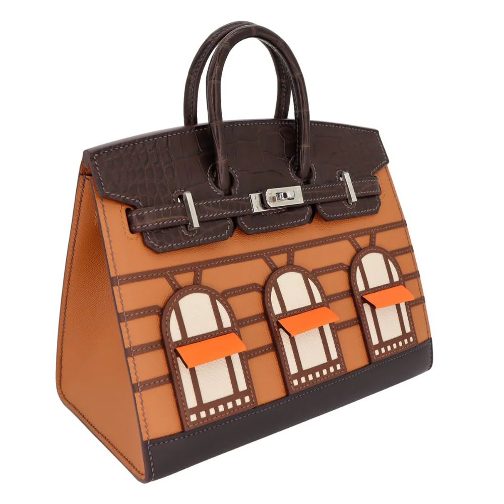 ZEVIRA'S H-MES Limited Edition Birkin Faubourg Sellier
(Brown)