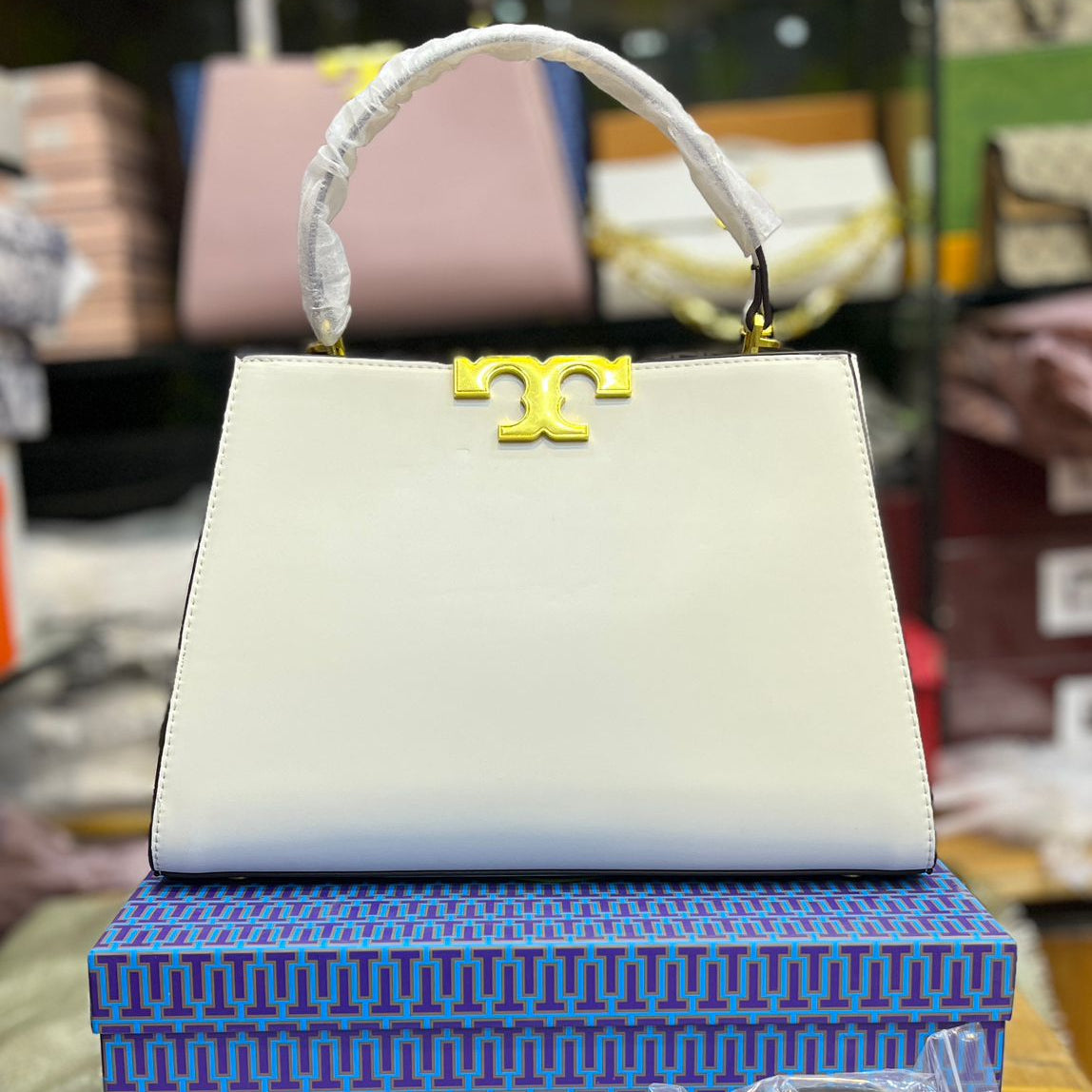 ZEVIRA'S T-B Classic Shoulder Handbag – Premium Quality (White)