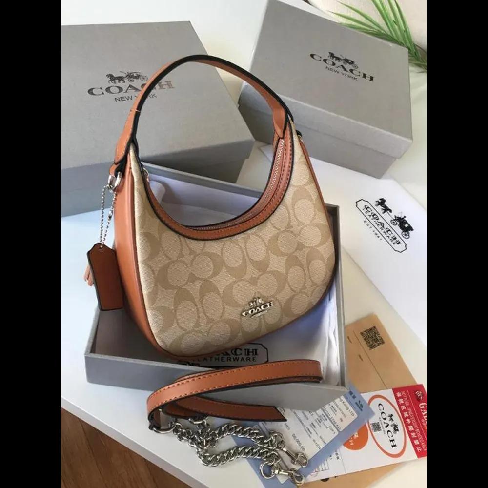 ZEVIRA'S PREMIUM C-O-A-C-H Moon Shape Signature 03 (Brown)