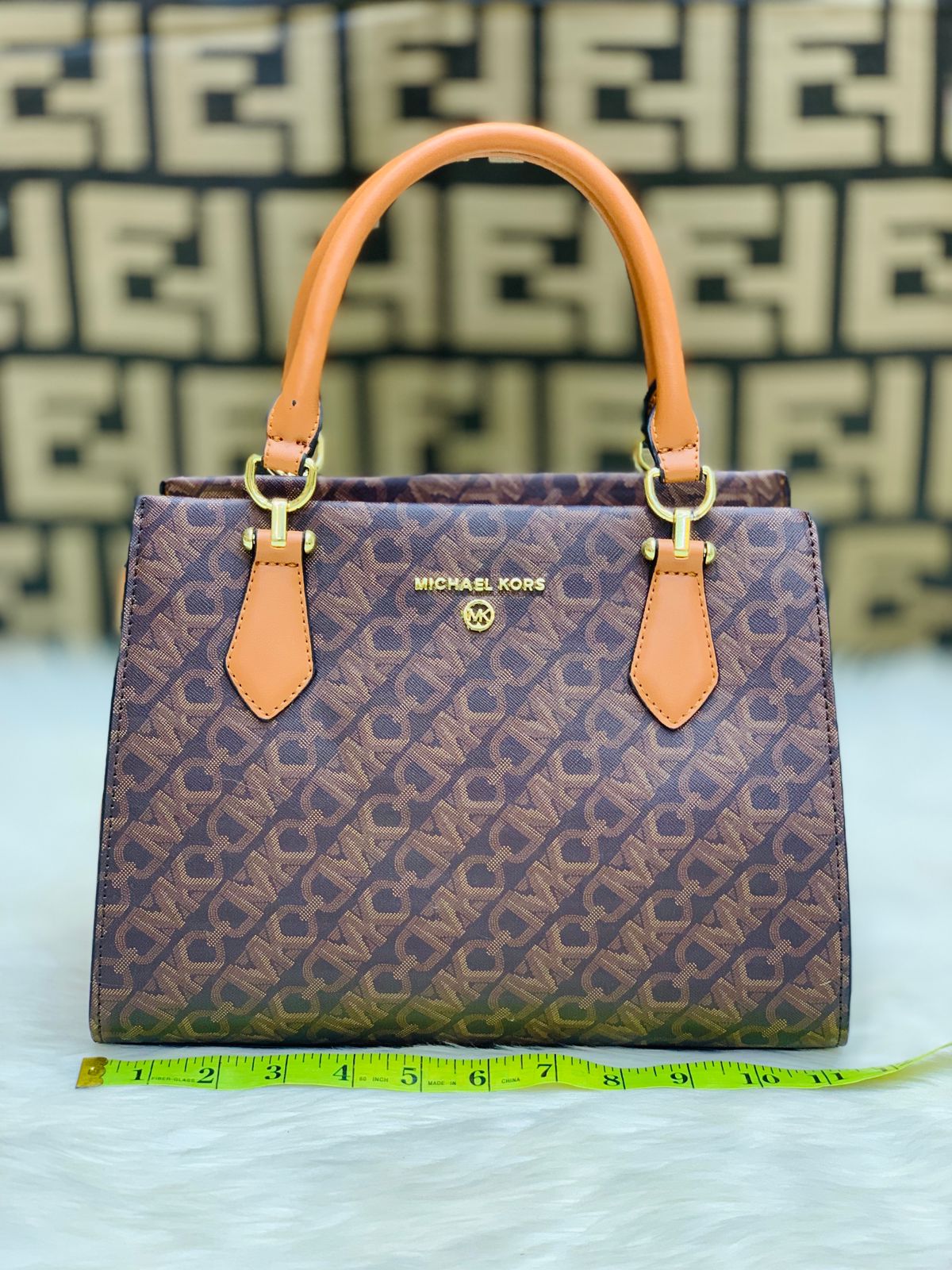 ZEVIRA'S M--K Handbag (Brown)