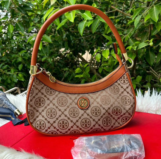 ZEVIRA'S TB Moon Crossbody 08 (Brown)