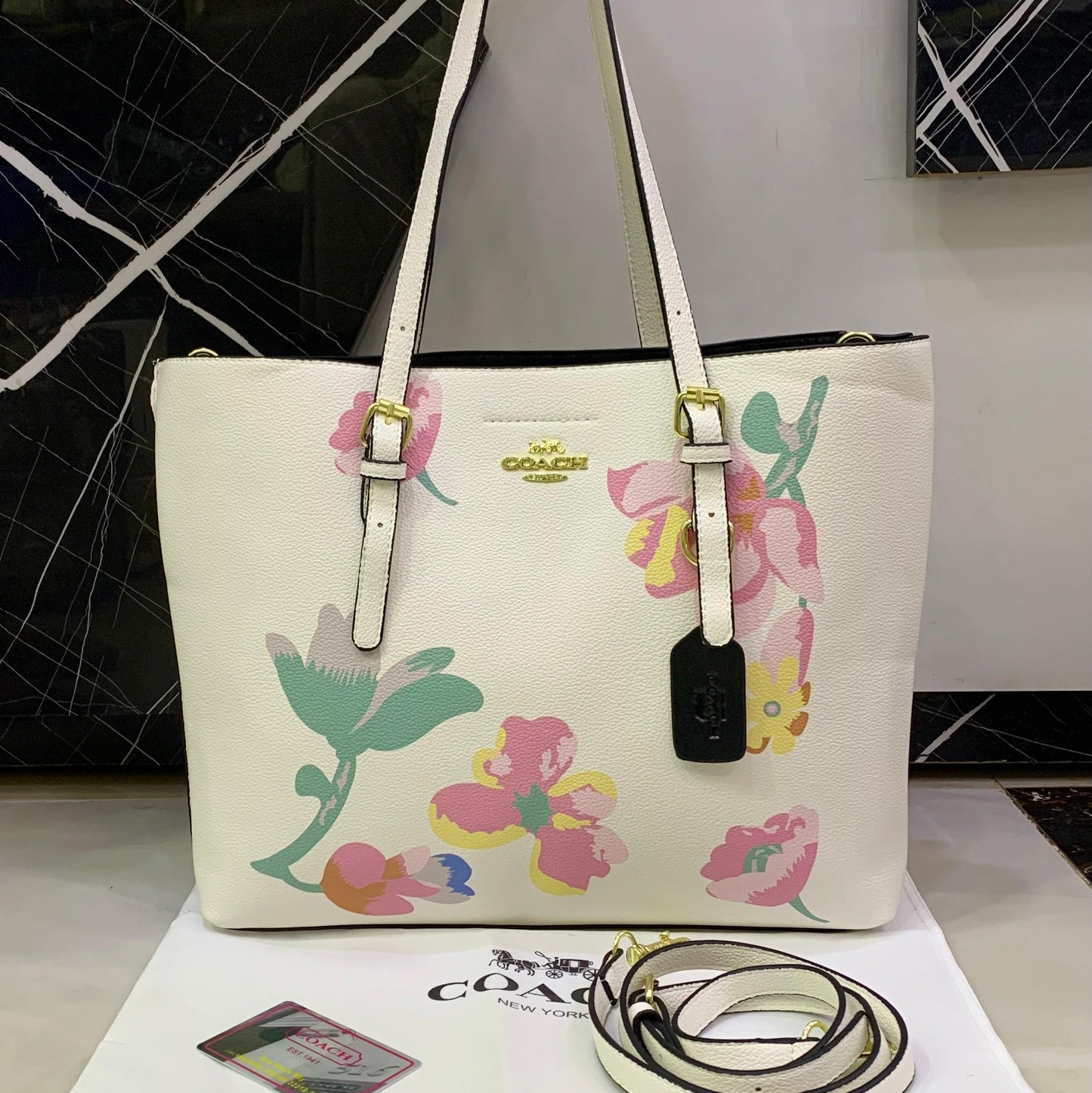 ZEVIRA'S Premium C-O-A-C-H 03 (White)