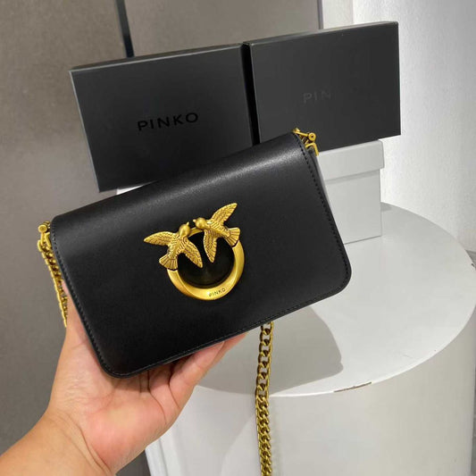 ZEVIRA'S P-I-N-K-0 Crossbody (Black)