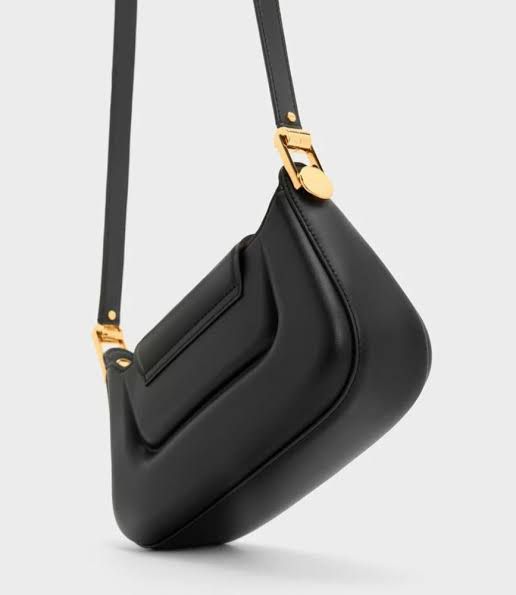Premium Leather Push-Lock Top Handle Bag 04 (3 Colors)