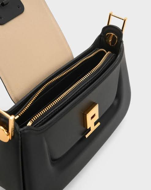 Premium Leather Push-Lock Top Handle Bag 04 (3 Colors)